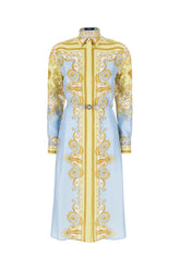 Printed silk dress -  | High Quality Luxury Handbag Shop