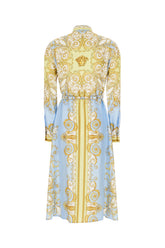 Printed silk dress -  | High Quality Luxury Handbag Shop