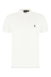 White piquet polo shirt -  | High Quality Luxury Handbag Shop