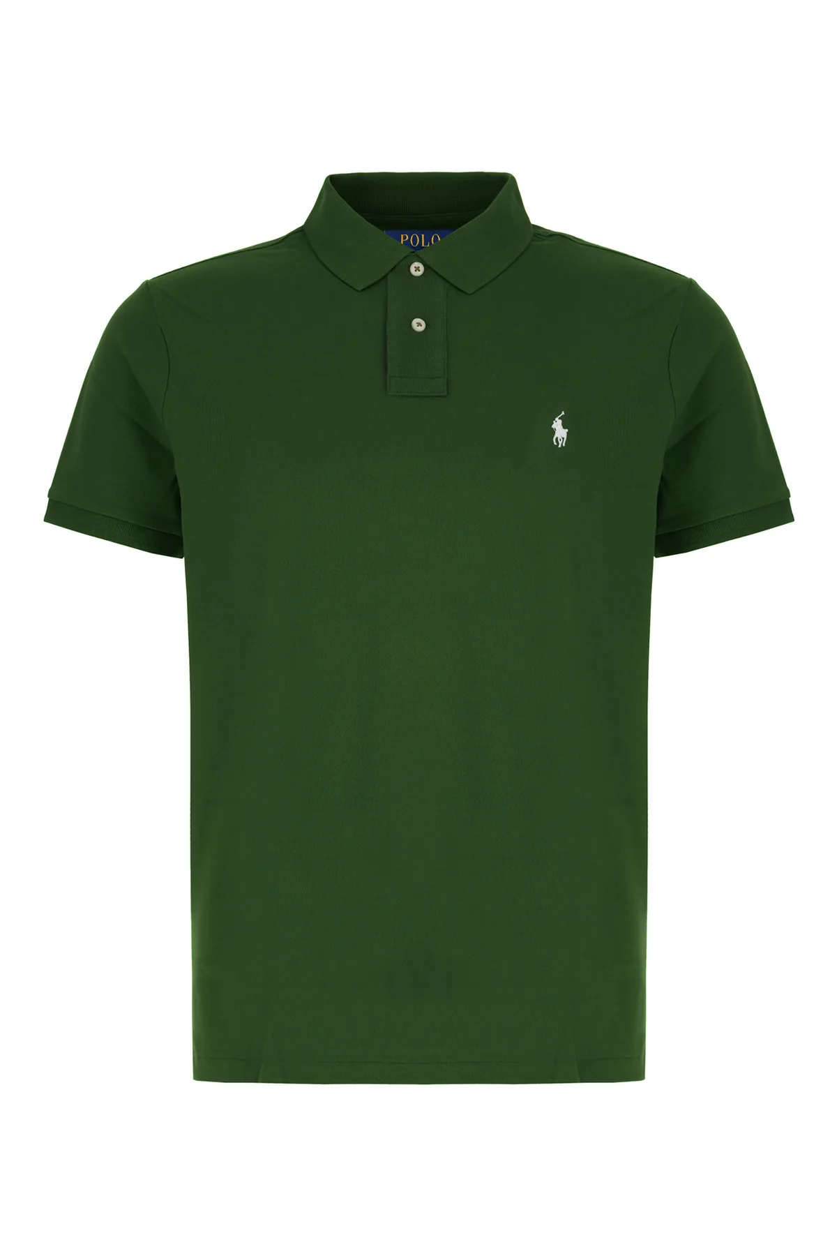Polo in piquet verde -  | High Quality Luxury Handbag Shop