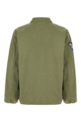 Army green cotton shirt -  | High Quality Luxury Handbag Shop