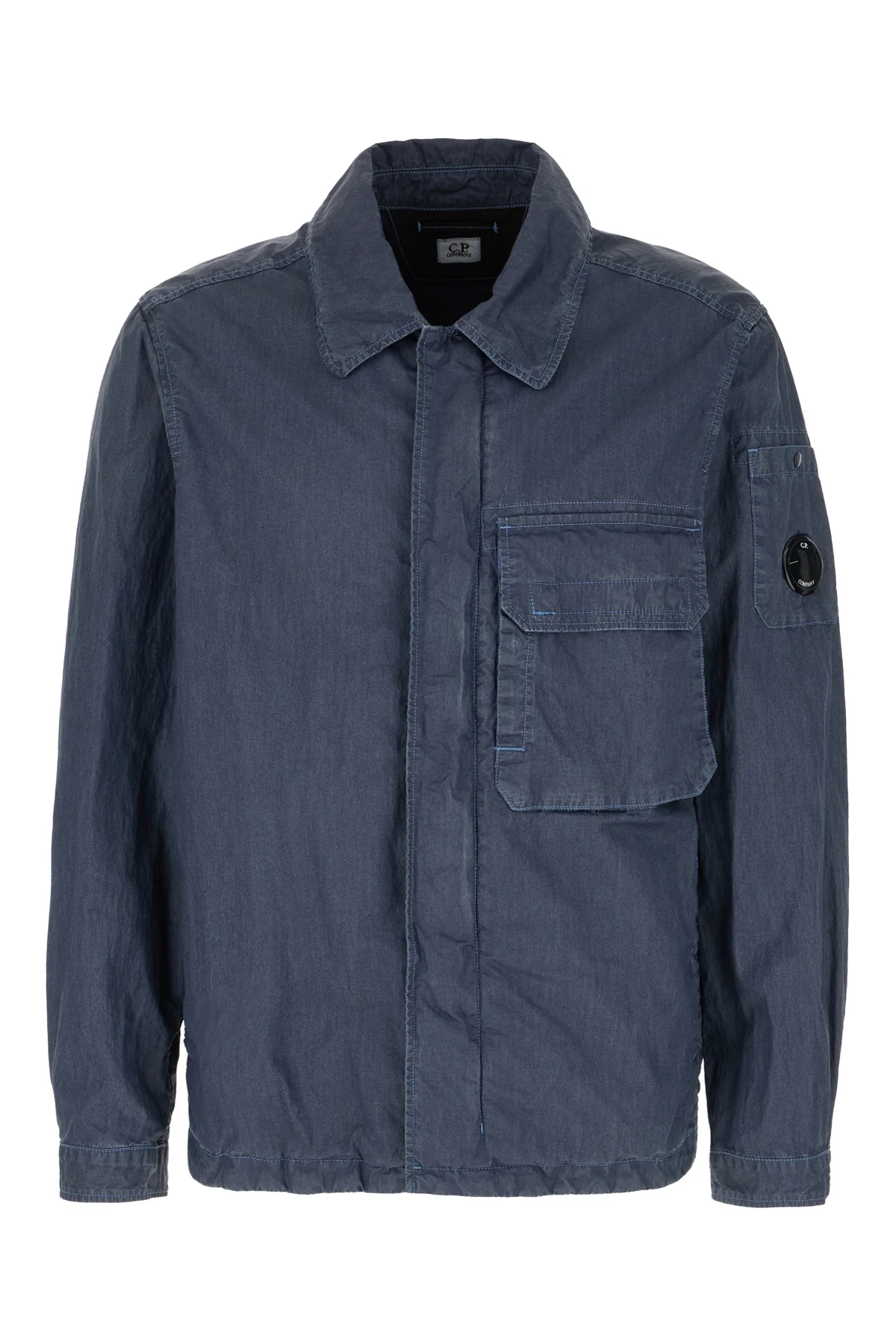 Blue cotton blend jacket -  | High Quality Luxury Handbag Shop