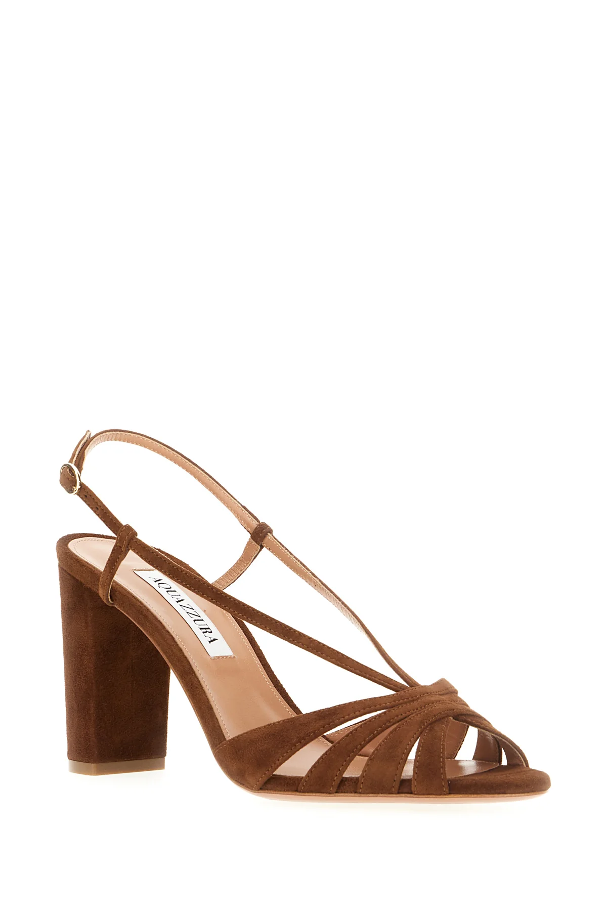 Sandali Aimèe in pelle scamosciata marrone -  | High Quality Luxury Handbag Shop