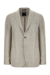 Embroidered silk blend blazer -  | High Quality Luxury Handbag Shop