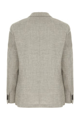 Embroidered silk blend blazer -  | High Quality Luxury Handbag Shop