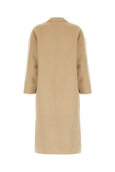 Beige wool blend coat -  | High Quality Luxury Handbag Shop