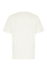 White silk and cotton t-shirt -  | High Quality Luxury Handbag Shop