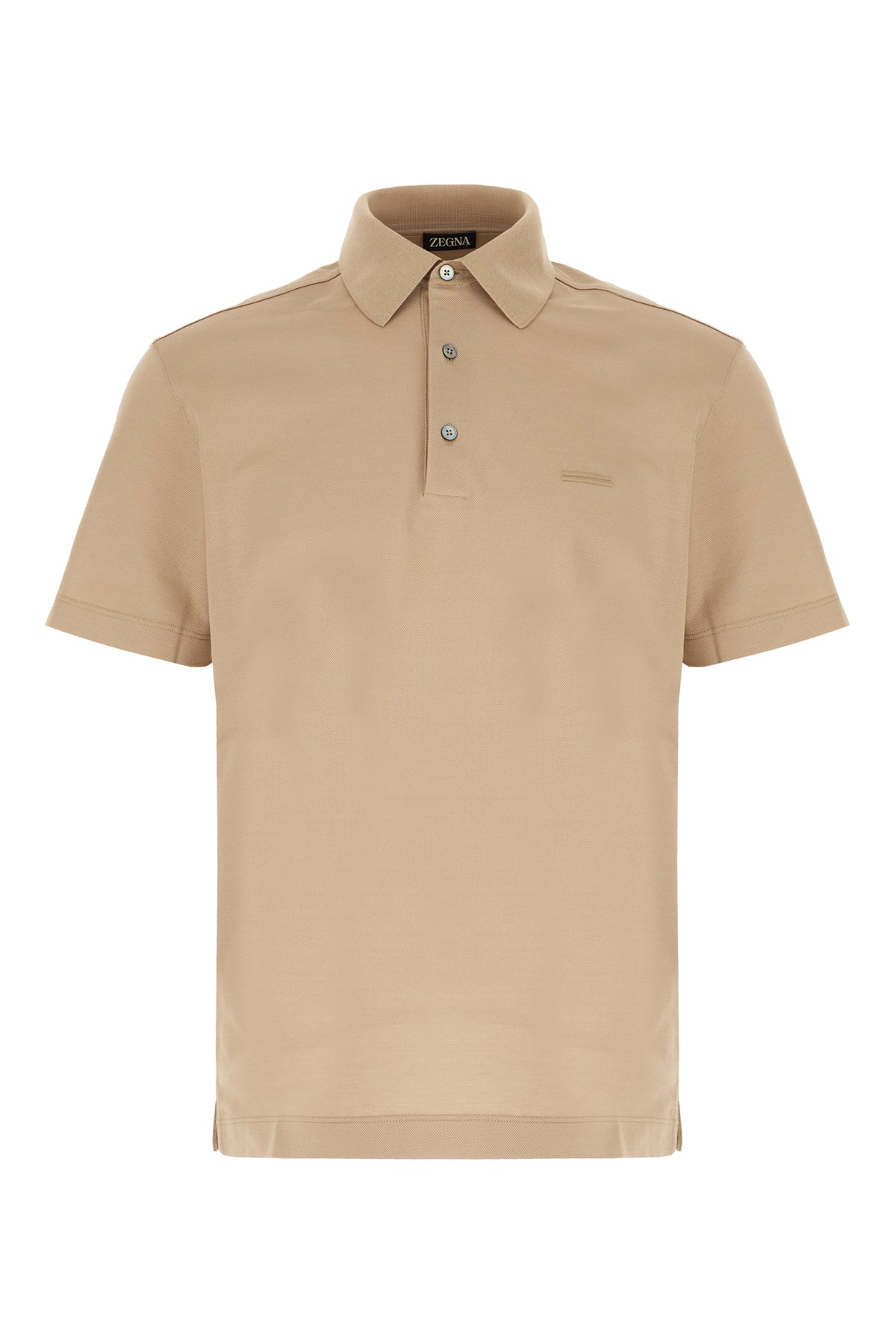 Cappuccino piquet polo shirt -  | High Quality Luxury Handbag Shop