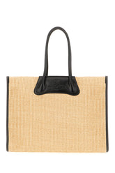 Raffia Troy shopping bag -  | High Quality Luxury Handbag Shop