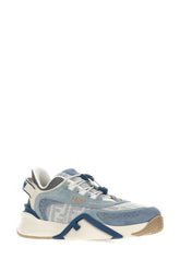 Multicolor sued and mesh Flow sneakers -  | High Quality Luxury Handbag Shop
