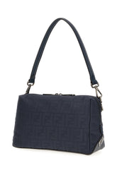 Midnight blue canvas Lui Medium shoulder bag -  | High Quality Luxury Handbag Shop