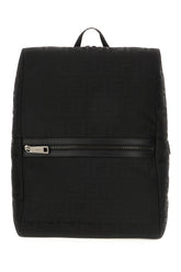 Black nylon Lui FF  backpack -  | High Quality Luxury Handbag Shop