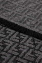 Embroidered wool scarf -  | High Quality Luxury Handbag Shop