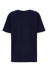 Midnight blue cotton t-shirt -  | High Quality Luxury Handbag Shop