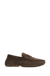 Chocolate suede Gommino loafers -  | High Quality Luxury Handbag Shop