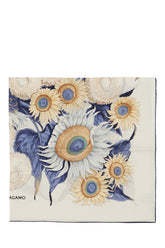 Printed silk foulard -  | High Quality Luxury Handbag Shop