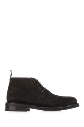 Dark brown suede ankle boots -  | High Quality Luxury Handbag Shop