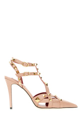 Pink leather Studdy pumps -  | High Quality Luxury Handbag Shop