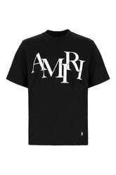 Black cotton t-shirt -  | High Quality Luxury Handbag Shop