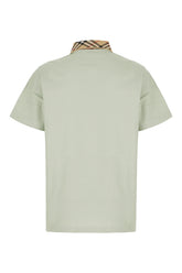 Mint green piquet polo shirt -  | High Quality Luxury Handbag Shop