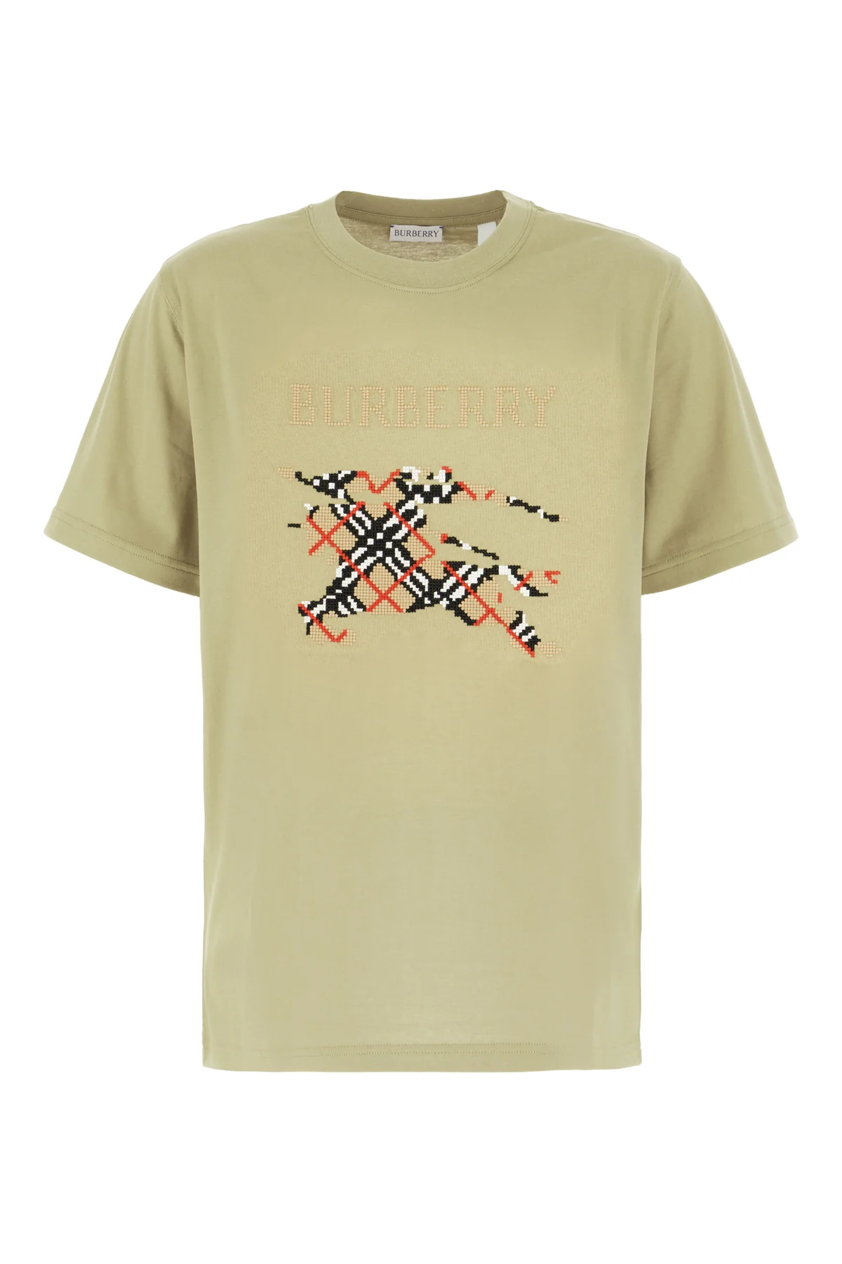 Olive green cotton t-shirt -  | High Quality Luxury Handbag Shop