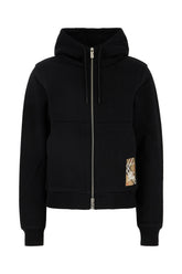 Black cotton sweatshirt -  | High Quality Luxury Handbag Shop
