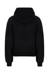 Black cotton sweatshirt -  | High Quality Luxury Handbag Shop
