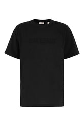 Black cotton t-shirt -  | High Quality Luxury Handbag Shop