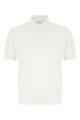 White cotton polo shirt -  | High Quality Luxury Handbag Shop