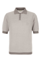Two-tone cotton polo shirt -  | High Quality Luxury Handbag Shop