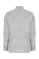 Embroidered wool blend blazer -  | High Quality Luxury Handbag Shop