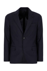 Navy blue cotton suit -  | High Quality Luxury Handbag Shop