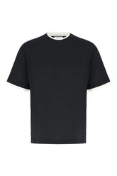 Midnight blue cotton t-shirt -  | High Quality Luxury Handbag Shop