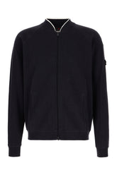 Black cotton blend cardigan -  | High Quality Luxury Handbag Shop
