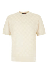 Sand cotton sweater -  | High Quality Luxury Handbag Shop