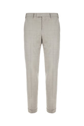 Light grey stretch wool pants -  | High Quality Luxury Handbag Shop