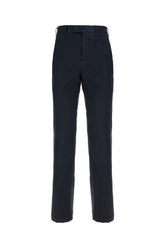 Midnight blue stretch lyocell blend pants -  | High Quality Luxury Handbag Shop