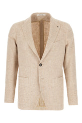 Embroidered cotton blend blazer -  | High Quality Luxury Handbag Shop