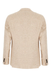 Embroidered cotton blend blazer -  | High Quality Luxury Handbag Shop