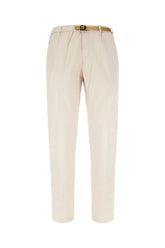 Sand stretch cotton pants -  | High Quality Luxury Handbag Shop