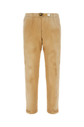 Beige stretch cotton pants -  | High Quality Luxury Handbag Shop