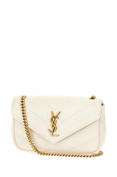 Ivory leather mini LouLou crossbody bag -  | High Quality Luxury Handbag Shop