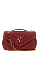 Tiziano red nappa leather small Loulou shoulder bag -  | High Quality Luxury Handbag Shop