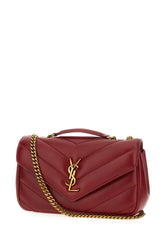 Tiziano red nappa leather small Loulou shoulder bag -  | High Quality Luxury Handbag Shop