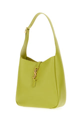 Lime green leather Le 5 à 7 shoulder bag -  | High Quality Luxury Handbag Shop