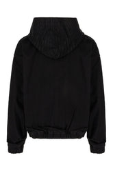 Black cotton jacket -  | High Quality Luxury Handbag Shop