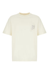 Ivory cotton t-shirt -  | High Quality Luxury Handbag Shop