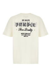 Ivory cotton t-shirt -  | High Quality Luxury Handbag Shop