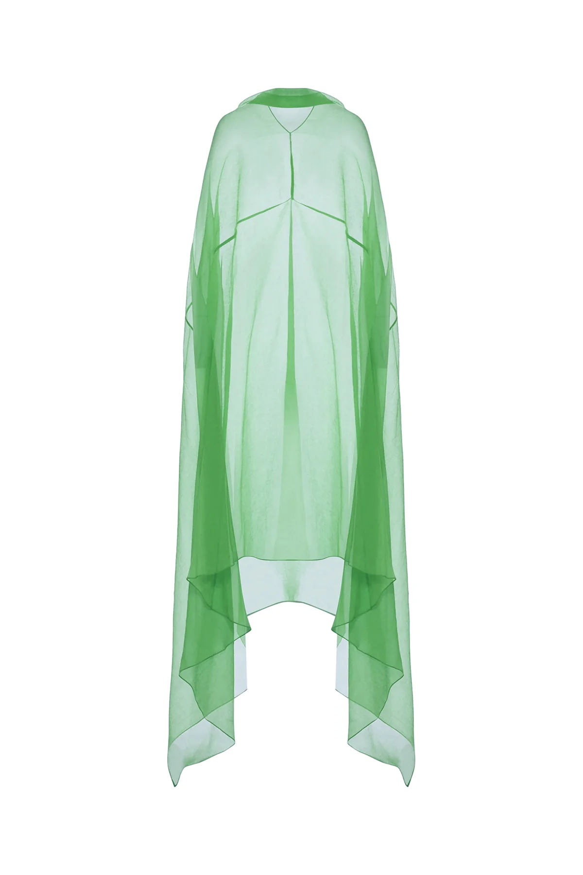 Green silk dress -  | High Quality Luxury Handbag Shop