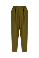 Green wool pants -  | High Quality Luxury Handbag Shop